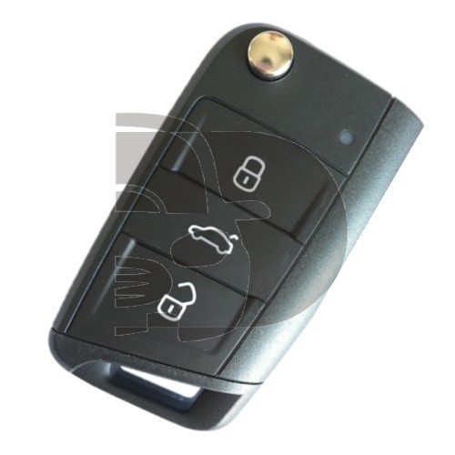 LLAVE+MANDO VW GOLF VII AU 2013>  ID48 CAN  3 BOT