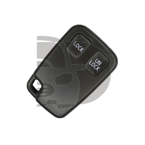 CARCASA TELEMANDO VOLVO  2 BOTONES - LLAVERO
