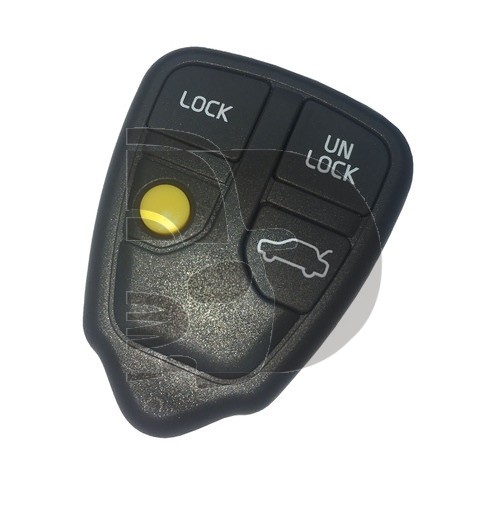 CARCASA TELEMANDO VOLVO  4 BOT (LLAVERO)