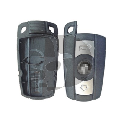 COQUE TELECOMMANDE BMW  KEY LESS - 2 BOUTONS