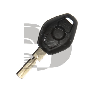 CLE+TELECOMMANDE BMW 3 BOUTONS HU58 ID44 433MHZ