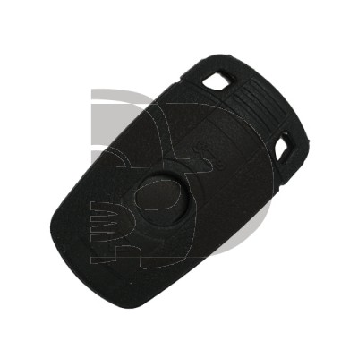 HOUSSE TELECOMMANDE NOIR ET BLEU 4 BOUTONS