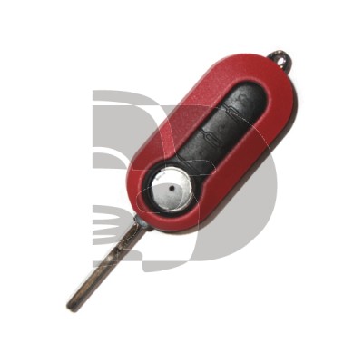 COQUE PLIABLE FIAT 500 ROUGE