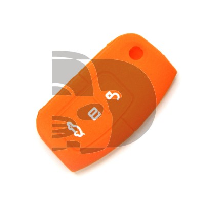 HOUSSE TELECOMMANDE FORD ORANGE 3 BOUTONS