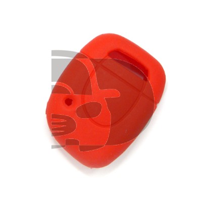 FUNDA RENAULT 1 BOTON  - ROJO