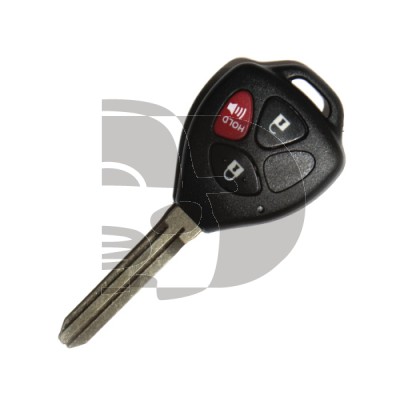 COQUE TELECOMMANDE TOYOTA 3 BOUTONS