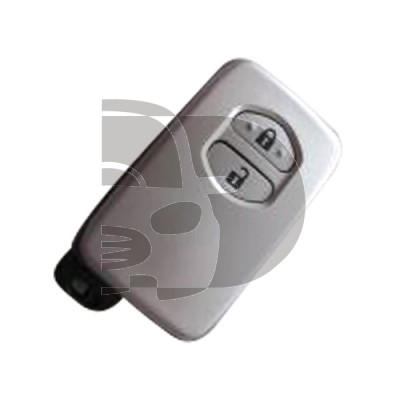 CARCASA TOYOTA  2 BOT KEYLESS TOY48 GRIS
