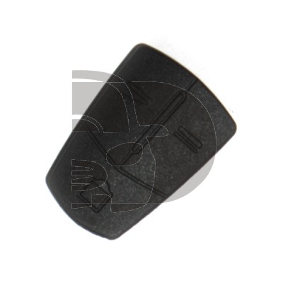 BOUTONNIERE OPEL 3 BOUTONS POUR CLE PLIABLE