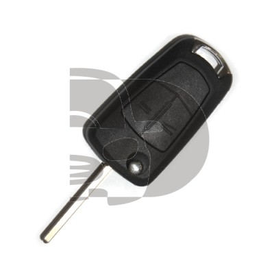 CARCASA MANDO PLEGABLE OPEL 2 BOT  HU100