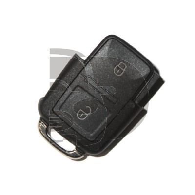 COQUE TELECOMMANDE V.W.  2 BOUTONS