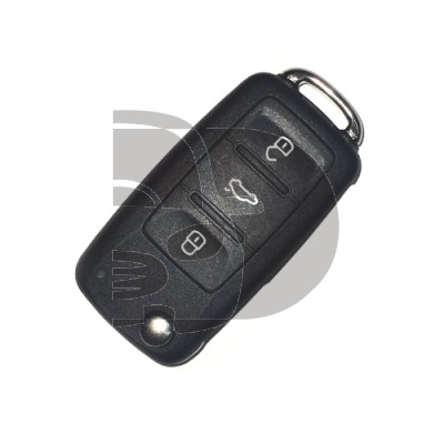 TELEMANDO VW 3 BOT ID48 CAN HU66 434MHz 5K...AJ/AG