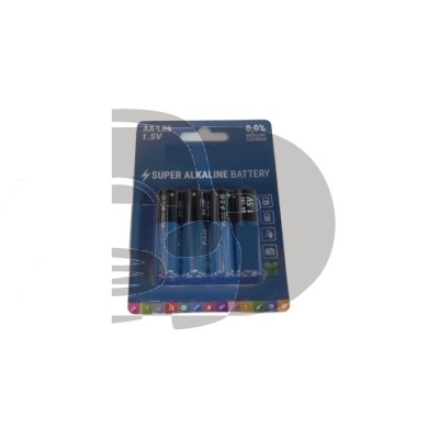 PILA ALKALINA LR6 / AA  PACK 4 UNID.