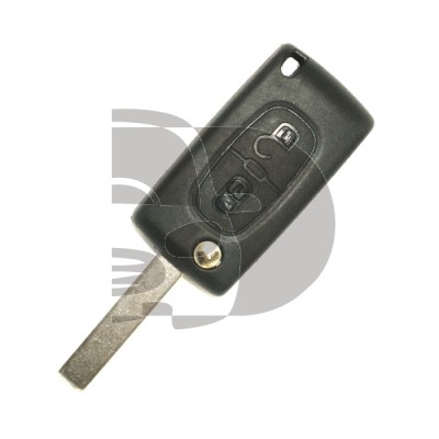 COQUE PLIABLE CITROËN 2 BOUTONS (HU83) SANS PIL