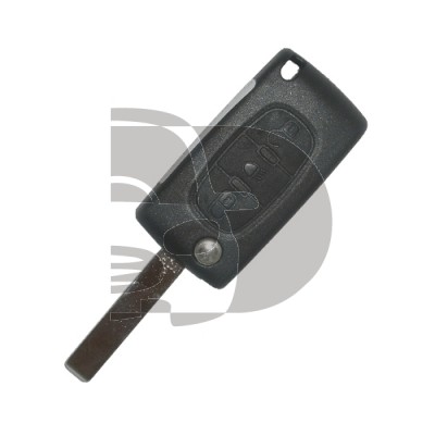 CLÉ AVEC TELECOMMANDE CITROËN C4/C6 3 BOUTONS A VO
