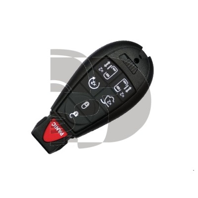 CARCASA TELEMANDO KEYLESS CHRYSLER  6 BOTONES