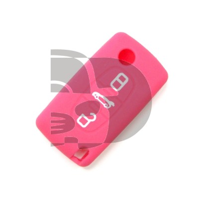 FUNDA CITROEN 3 BOTONES  - ROSA