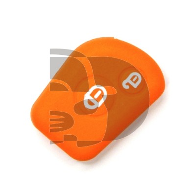FUNDA CITROEN 2  BOTONES  - NARANJA