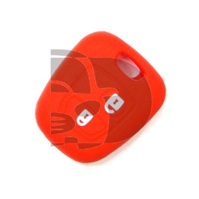 FUNDA FIJA CITROEN 2 BOTONES  - ROJO
