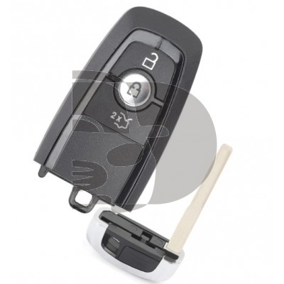 CARCASA MANDO KEYLESS FORD 3 BOTONES  HU101