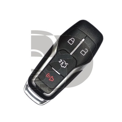CARCASA KEYLESS FORD 4+1 BOTONES HU101