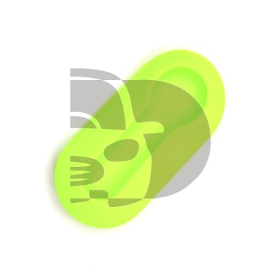 FUNDA MANDO FIAT/PSA VERDE 3 BOTONES