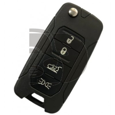 CARCASA MANDO PLEG. JEEP 4 BOTONES SIP22
