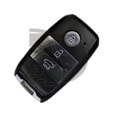 CARCASA TELEMANDO KEYLESS KIA 3 BOTONES  HYN14R