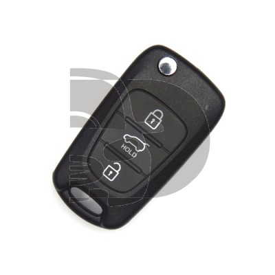 LLAVE+MANDO PLEG KIA VENGA 2010>> ID46  3 BOTONES