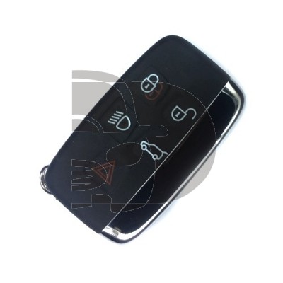 CARCASA MANDO KEYLESS LAND ROVER  5 BOTONES