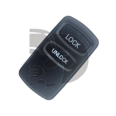 CARCASA MANDO MITSUBISHI 2 BOTONES (LLAVERO)
