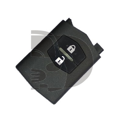 CARCASA MANDO PLEGABLE MAZDA 2 BOTONES