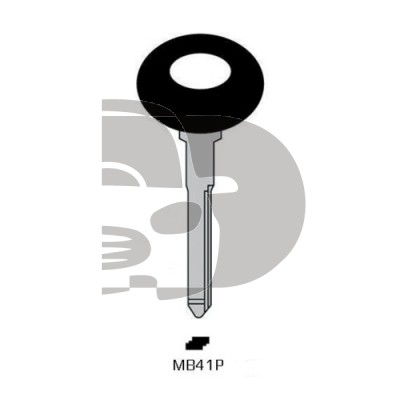 LLAVE SENCILLA MERCEDES  HU41P