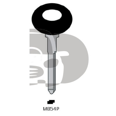 LLAVE SENCILLA MERCEDES  HU44AP