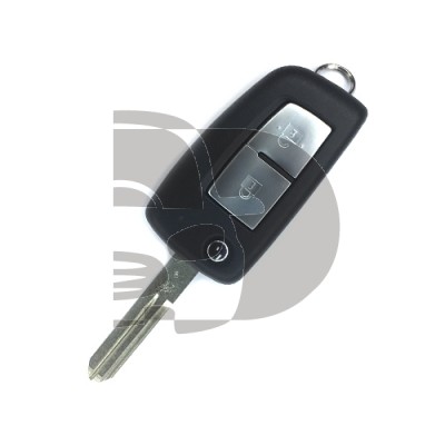 CARCASA MANDO PLEGABLE NISSAN 2 BOT NSN14