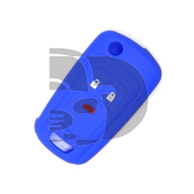 FUNDA MANDO OPEL AZUL OSCURO 3 BOTONES