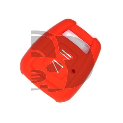 FUNDA MANDO FIJO OPEL ROJO 2  BOTONES