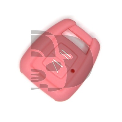 FUNDA MANDO FIJO OPEL ROSA 2 BOTONES
