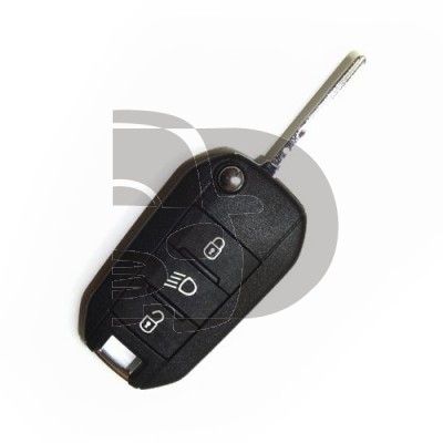 LLAVE+MANDO PLEG PEUGEOT 3008  ID47  HU83  3 BOT