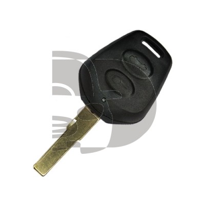 CARCASA MANDO FIJO PORSCHE 2 BOTONES  HU66