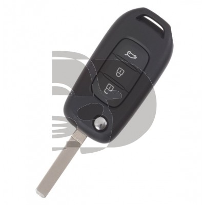 LLAVE+MANDO PLEG RENAULT CAPTUR  ID4A  3 BOT  VA2