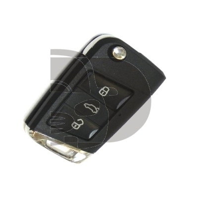 CARCASA PLEGABLE VW-SEAT-SKODA 3 BOT KESSY (PROX)