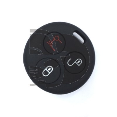 FUNDA MANDO FIJO SMART NEGRO  3 BOTONES