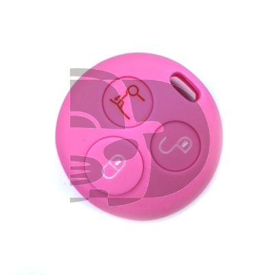 FUNDA MANDO FIJO SMART ROSA  3 BOTONES