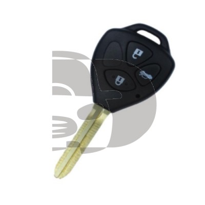 LLAVE+MANDO FIJO TOYOTA LANDCRUISER 00-09 ID67 3BO