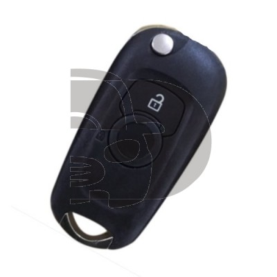 CARCASA MANDO PLEGABLE OPEL 2 BOT  HU100