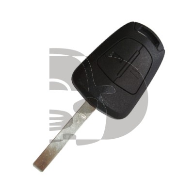 LLAVE+MANDO FIJO OPEL ASTRA H  ID46  HU100  2 BOT