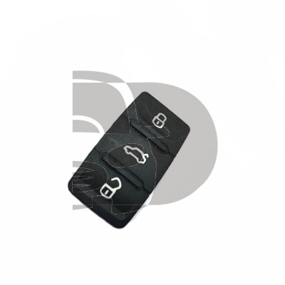 BOTONERA TELEMANDO VW-SEAT-SKODA 3 BOT (CUADRADO)