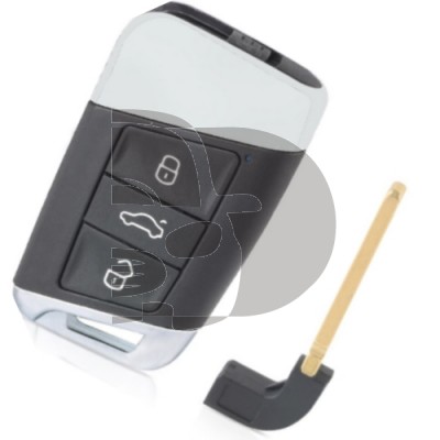 TELEMANDO KEYLESS VW ID48AES 3 BOTONES