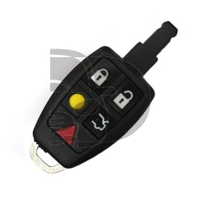 CARCASA SMARTKEY VOLVO 5 BOTONES - CON ESPIGA