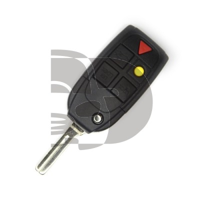 CARCASA VOLVO 5 BOTONES (INCLUYE LLAVE PLEGABLE)